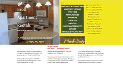 Desktop Screenshot of apartments54650.net